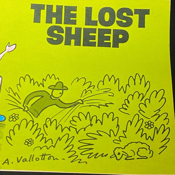 Vintage Annie Vallotton The Lost Sheep Caroline and Peter stories 70’s Paperback - Picture 4 of 15